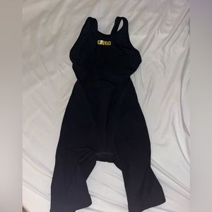 Arena Carbon Glide Size US 24 Race Suit Open Back